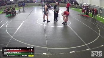 215 lbs Quarterfinal - Dutch Farnsworth, Elko vs Sebastian Reynaga, Clark