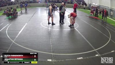 215 lbs Quarterfinal - Dutch Farnsworth, Elko vs Sebastian Reynaga, Clark