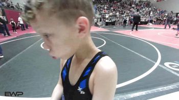 49 lbs Round Of 16 - Eagan Luxton, Raw Wrestling Club vs Jayden President, Victory Youth Wrestling