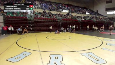 175 lbs Quarterfinal - Darin Brown, Richland Northeast vs Jeremiah Mitchell, South Florence