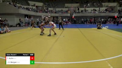 115 lbs Cons. Round 1 - Ethan Bergan, Outlaw Wrestling Club vs Travis Kuhn, Revolution Training Club