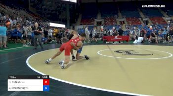 113 lbs Cons 64 #2 - Hayden Rofkahr, Arkansas vs Jacob Macatangay, Illinois