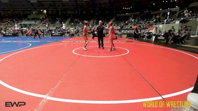 98 lbs Consi Of 8 #1 - Trinity Price, HURRICANE WRESTLING ACADEMY vs Penelope Ayala, Team Nazar