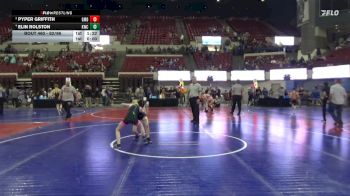 62/66 Round 2 - Pyper Griffith, Glendive Mat Devils vs Elin Rolston, Kalispell Wrestling Club