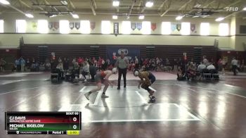 132 lbs Round 1 - CJ Davis, Burlington Notre Dame vs Michael Bigelow, Solon