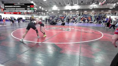 165 lbs Cons. Round 7 - Alexander Sederburg, William Woods University vs Benjamen Mitchell, Simpson (Calif.)