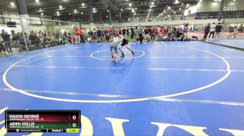 106 lbs Round 1 (4 Team) - Aiden Hollis, THRACIAN GLADIATOR WC vs Mason George, SHENANDOAH VALLEY WC