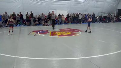 48 lbs Round Of 16 - Owen Brink, Punxsutawney vs Champlin Sprenkle, Hanover