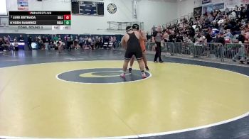 285 lbs Cons. Round 3 - Kysen Ramirez, West Salem vs Luis Estrada, Dallas