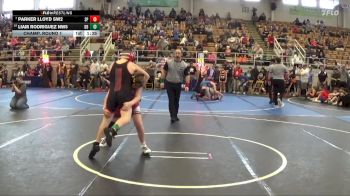 120 lbs Champ. Round 1 - Parker Lloyd SW2, Reynoldsburg vs Liam Rodriguez NW5, Fostoria Biddy Wrestling