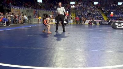 75 lbs Consy 5 - Gabby Verdiglione, Northern Bedford vs Maya Jaworski, Hanover