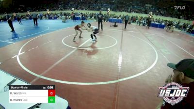 64 lbs Quarterfinal - Keagan Ward, Perry Wrestling Academy vs Easton Munro, Cache Wrestling Club