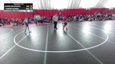 12U Boys - 117 lbs Cons. Semis - Logan Gamroth, Wisconsin vs Finnegan Spoke, JJ's Club Wrestling