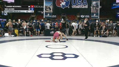 165 lbs Cons. Rd Of 32 - Landen McDowell, Missouri vs Ben Jacobs, Ohio