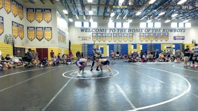 150 lbs Quarters & Wb (16 Team) - Rylan Wood, Westside Wrestling vs Zeke Johnson, Kongkrete WC