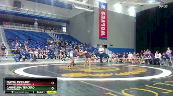 190 lbs Round 1 (16 Team) - Carmelina Tercero, Gilmer County vs Cniyah McCrary, Northside Warner Robbins