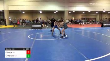 120 lbs Consolation - Jordan Anaya, Arizona vs Everett Stewart, Florida