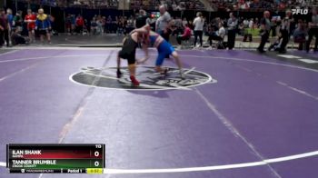113 lbs Cons. Round 7 - Tanner Brumble, Crook County vs Ilan Shank, Nampa