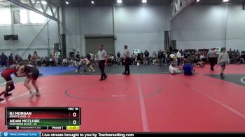 92 lbs Round 2 (6 Team) - RJ Morgan, Bandits Ohio vs Aidan McClure, Warhawks Black