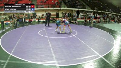120 lbs Thomas Loughary, Oregon 2 HS Boys vs Caden Guevara, Hawaii 1 HS Boys
