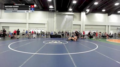 157 lbs Semis - Matthew Kaiser, VA vs Maddox Reed, TN