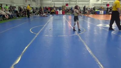 B-65 lbs Quarterfinal - Hunter Marshall, WV vs Colton LoGalbo, NY