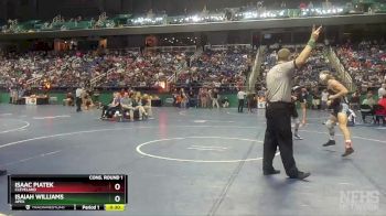 4A 152 lbs Cons. Round 1 - Isaac Piatek, Cleveland vs Isaiah Williams, Apex