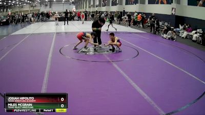 75 lbs Champ. Round 1 - Josiah Hipolito, Texas Wrestling Academy vs Miles McGrain, Texas Select Wrestling