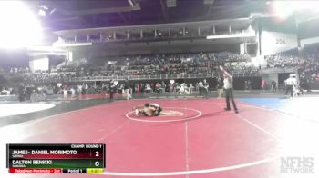 106 lbs Champ. Round 1 - Dalton Benicki, Sonora vs James- Daniel Morimoto, Sierra