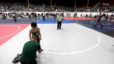 89 lbs Rr Rnd 1 - Ayden Perez, NM Beast vs Andalecio Ulibarri, WLV Jr WC