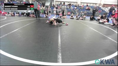 67 lbs Rr Rnd 2 - Barrett Homer, Comanche Takedown Club vs Mason Seward, Duncan Demon Wrestling