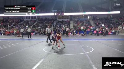 70 lbs Champ. Round 1 - Kaydence Sibala, Greater Heights vs Katie Portlock, Trailhands