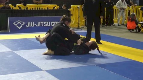 Berta Alicia Galicia vs Nicol Elizabeth Hansen 2026 Pan Jiu Jitsu IBJJF Championship