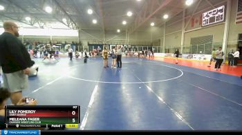 150 lbs Quarterfinal - Meleana Fager, Charger Wrestling Club vs Lily Pomeroy, Saint George