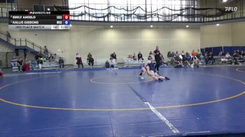 145 lbs 3rd Place Match - Kallie Gibbons, North Iowa Area CC vs Emily Angelo, Iowa Central Community College