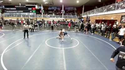 132 lbs Champ. Round 2 - Pax Russo, Rocky Mountain vs Alessandro Lopez, Chiawana