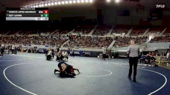 132-D1 Quarterfinal - Izzy LeVine, Casteel High School vs Yaretzi Lopez Mauricio, West Point High School