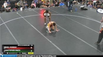 152 lbs 1st Place Match - Christopher Minto, FL vs Israel Moreno, MT