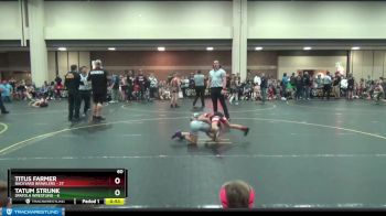 60 lbs Semis (4 Team) - Titus Farmer, Backyard Brawlers vs Tatum Strunk, Spatola Wrestling