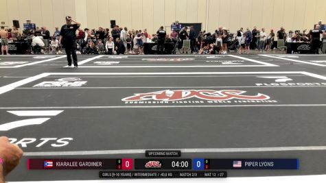 Kiaralee Gardiner vs Piper Lyons 2025 ADCC Orlando Open/Youth Trials