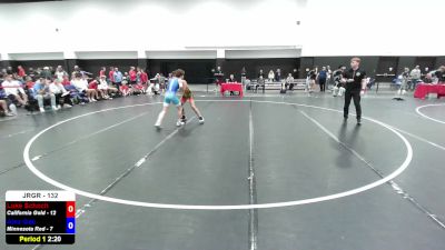 132 lbs Luke Schoch, California Gold vs Alex Gau, Minnesota Red