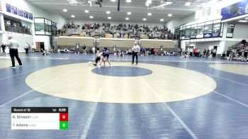 141 lbs Round Of 16 - Gianni Silvestri, Clarion vs Tyler Adams, Unrostered NAPS