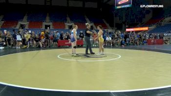 144 lbs Cons 8 #2 - Krista Warren, Washington vs Grace Miller, Oregon