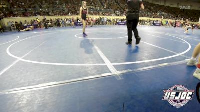 118 lbs Round Of 32 - Dru Turner, Hinton Takedown Club vs Shandi McCaig, Elgin Wrestling