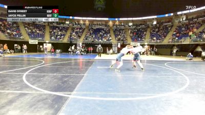 175 lbs Consy 1 - David Street, Hempfield vs Jayce Fellin, Northern Lebanon