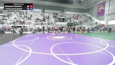 55 kg Champ. Rd Of 16 - Remington Zimmerer, Ascent Wrestling Academy vs Stevie Joyce Martin, ZM Grappling Academy