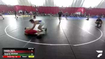 150 lbs Placement Matches (16 Team) - Mason Tritz, Wisconsin Rapids vs Teague Granum, Canton