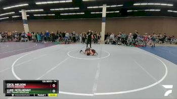 74 lbs Cons. Semi - Luke McElhenny, Best Trained Wrestling vs Cecil Nelson, ReZults Wrestling