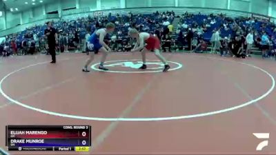 145 lbs Cons. Round 3 - Elijah Marengo, OH vs Drake Munroe, OH