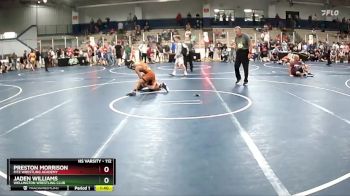 112 lbs Champ. Round 3 - Preston Morrison, Fitz Wrestling Academy vs Jaden Williams, Wellington Wrestling Club